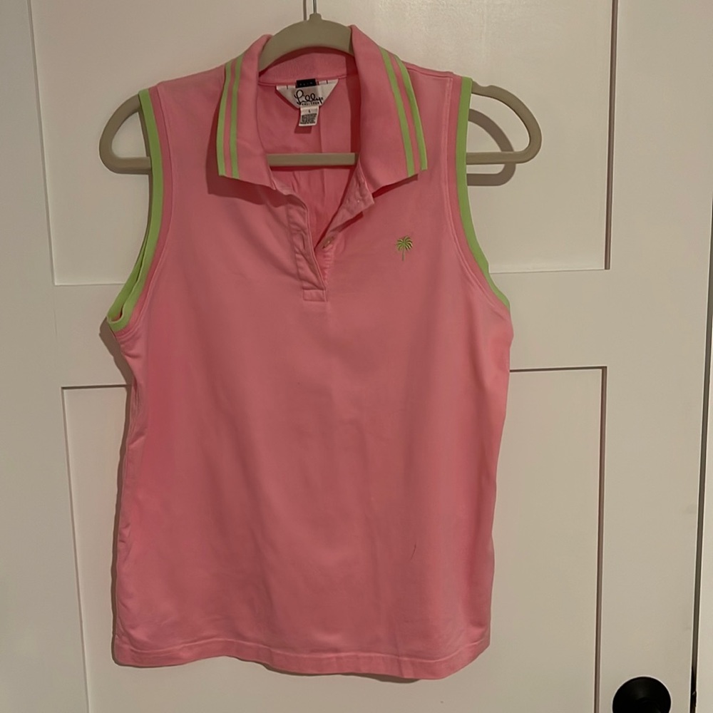 Lilly Pulitzer sleeveless polo
